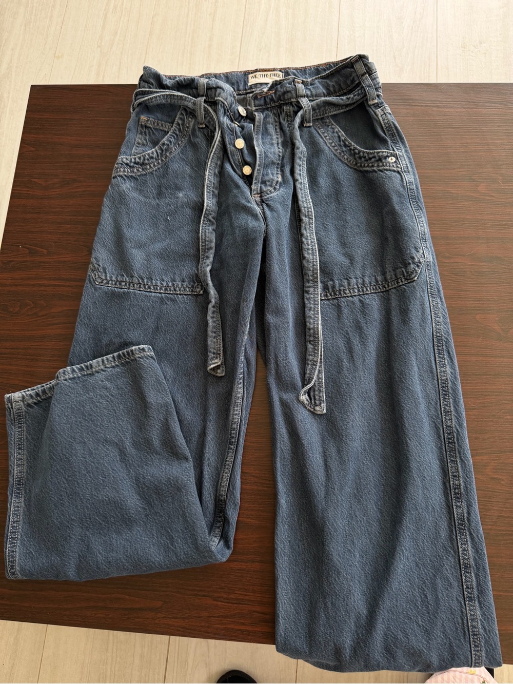 We The Free CRVY Outlaw Wide-Leg Jeans